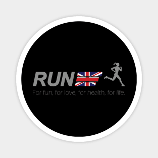 run for life UK Magnet